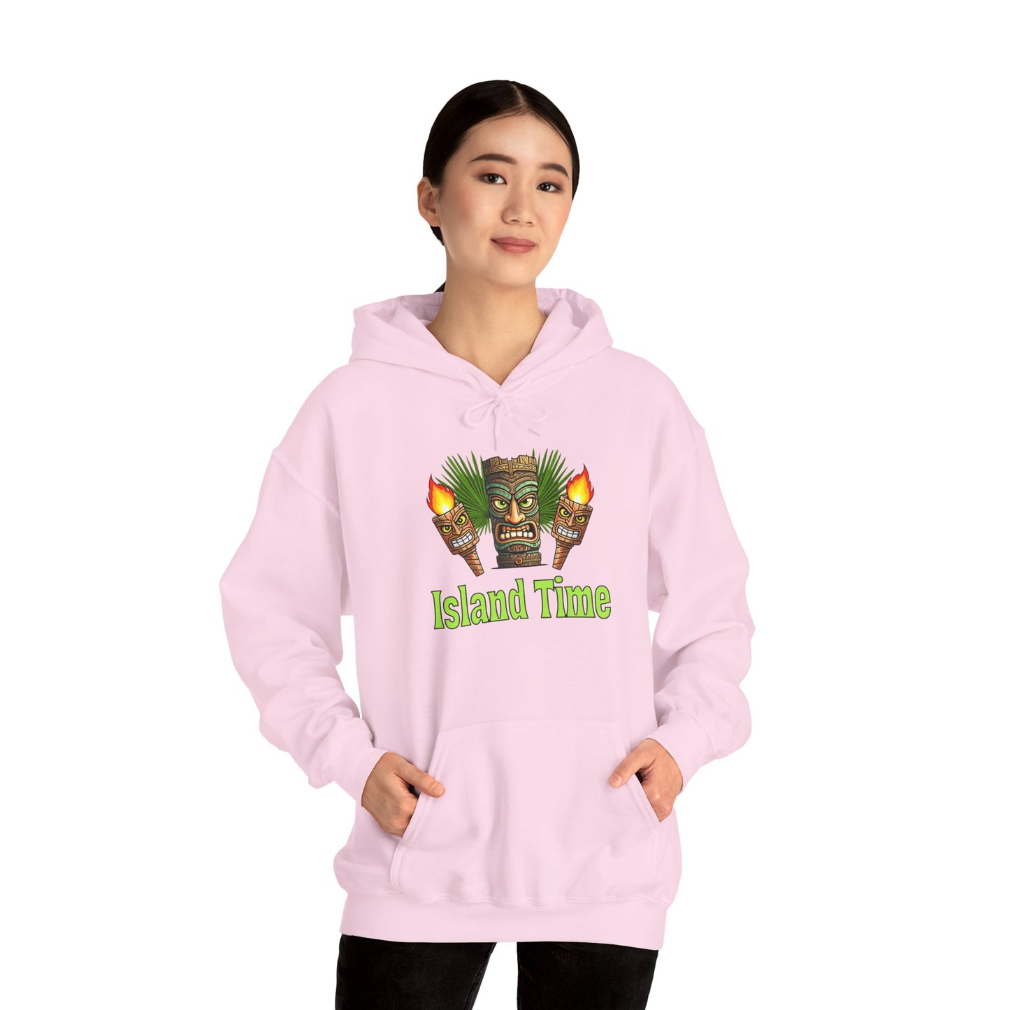 Tropical Island Time Hoodie for Relaxed Vibes