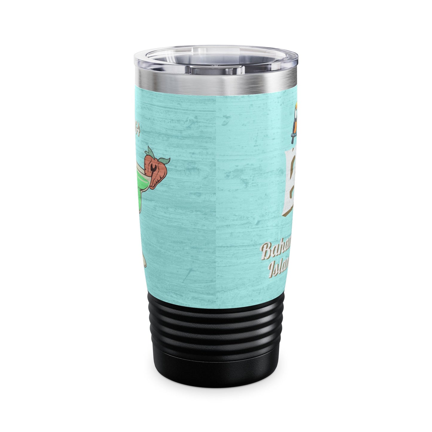 Caribbean Beach Bar Ringneck Tumbler, 20oz - Caribbean Rays