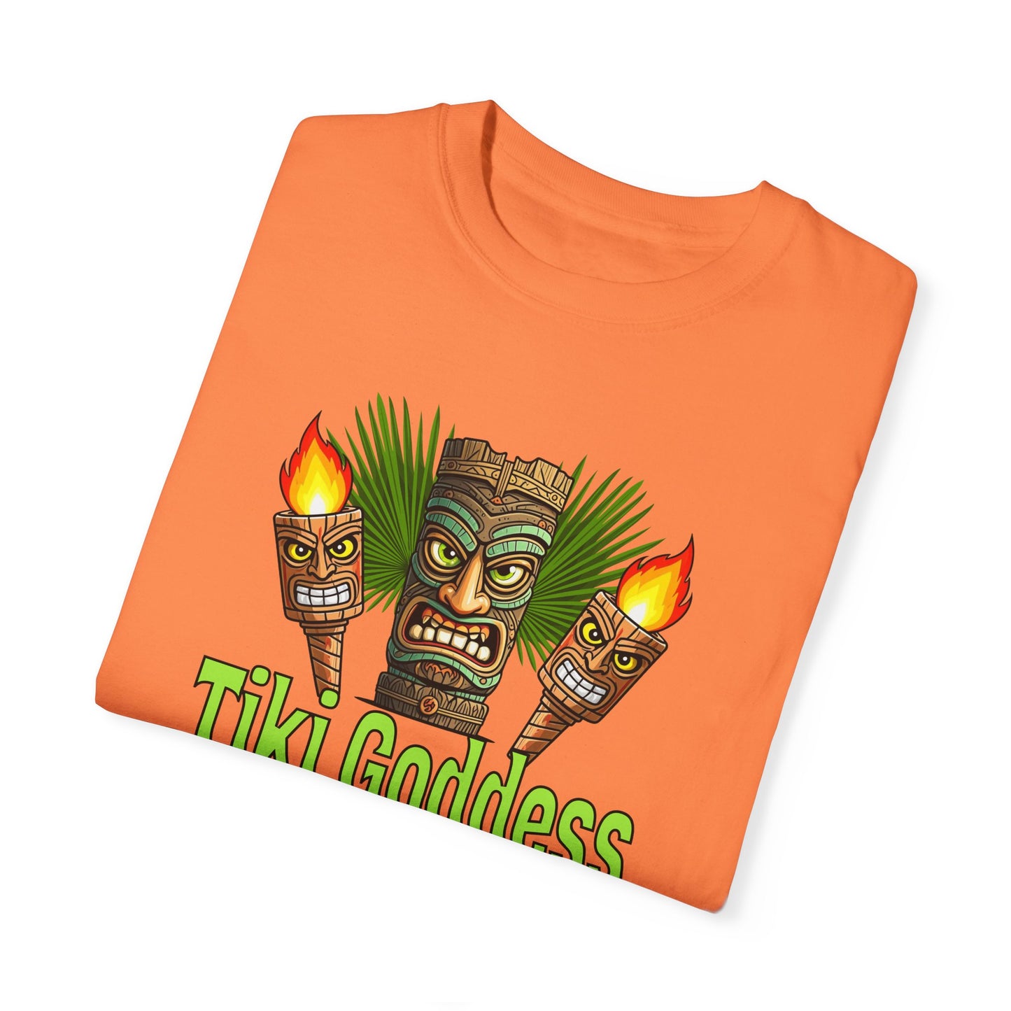 Resort Collection Tiki Goddess Unisex Garment-Dyed T-shirt