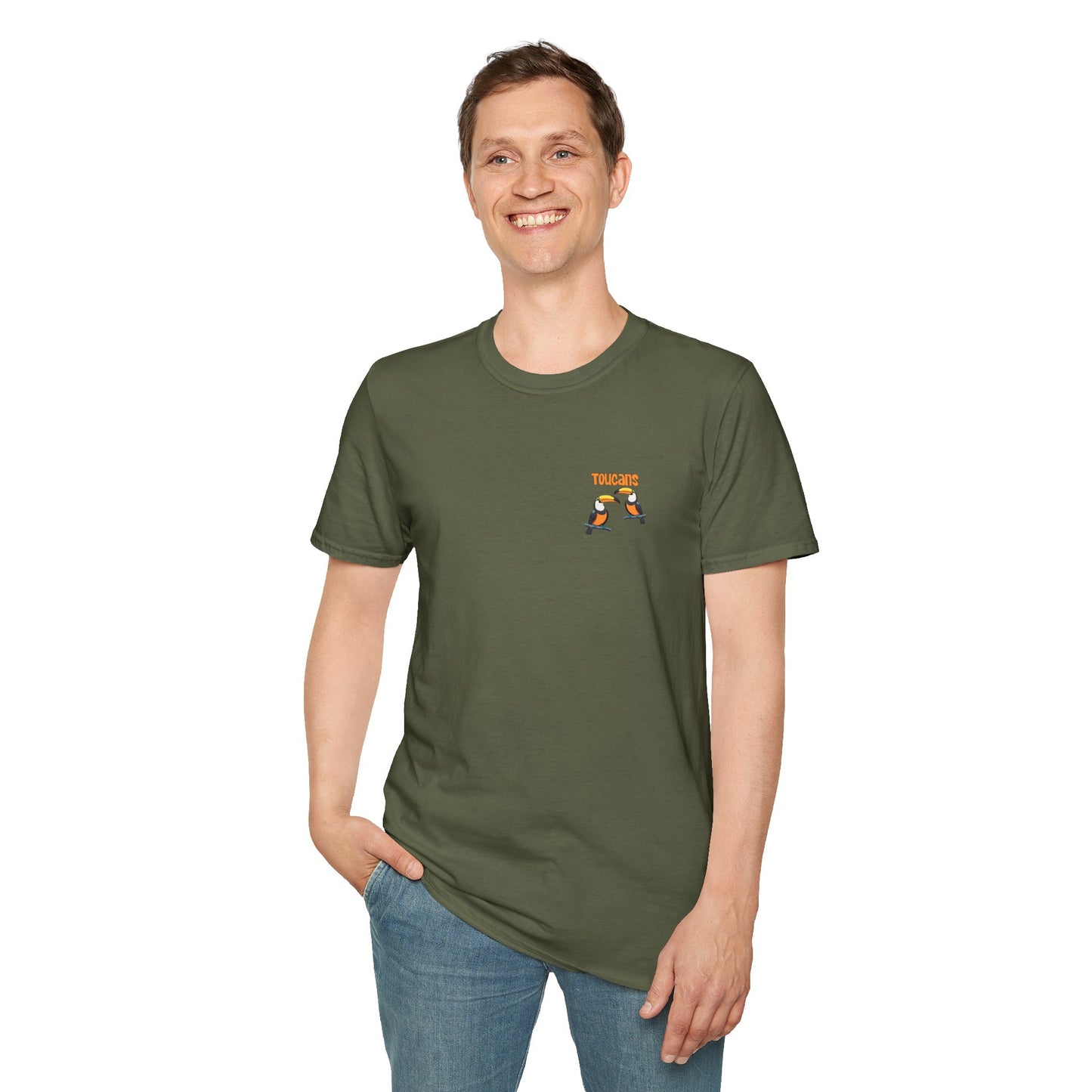 Toucans Are Better Than One Unisex Softstyle T-Shirt