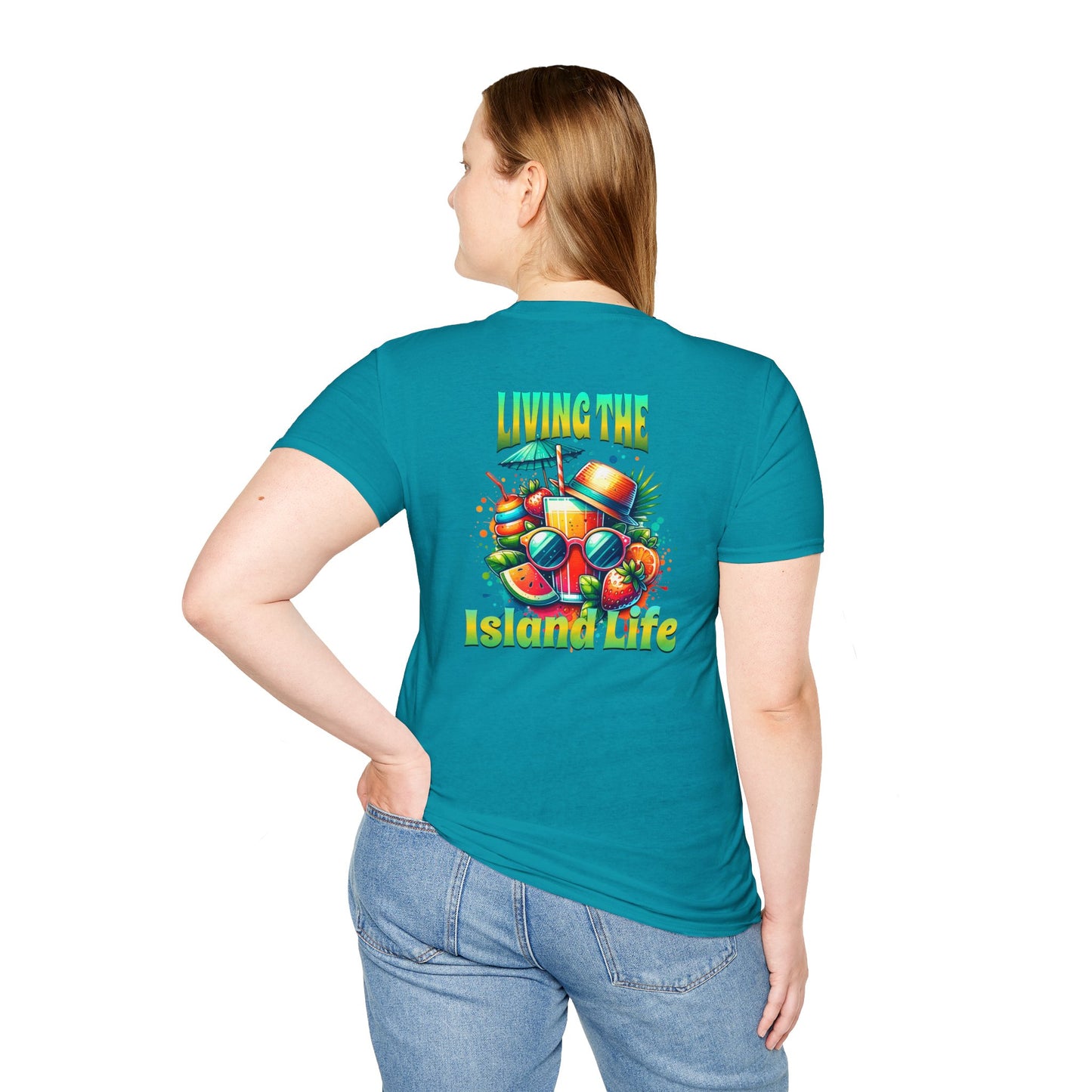 Living the Island Life Unisex Softstyle T-Shirt