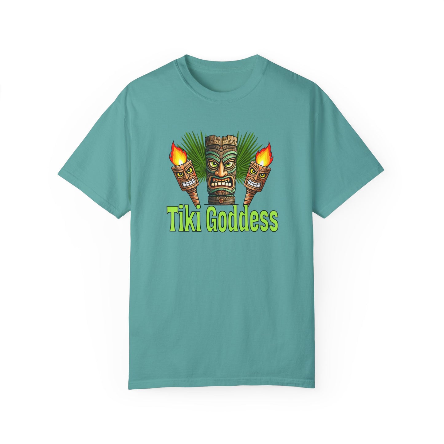 Resort Collection Tiki Goddess Unisex Garment-Dyed T-shirt