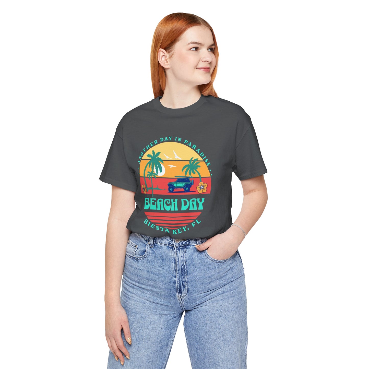 Beach Day in Paradise Unisex Short Sleeve T-Shirt