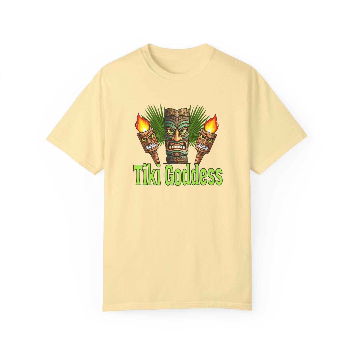 Resort Collection Tiki Goddess Unisex Garment-Dyed T-shirt