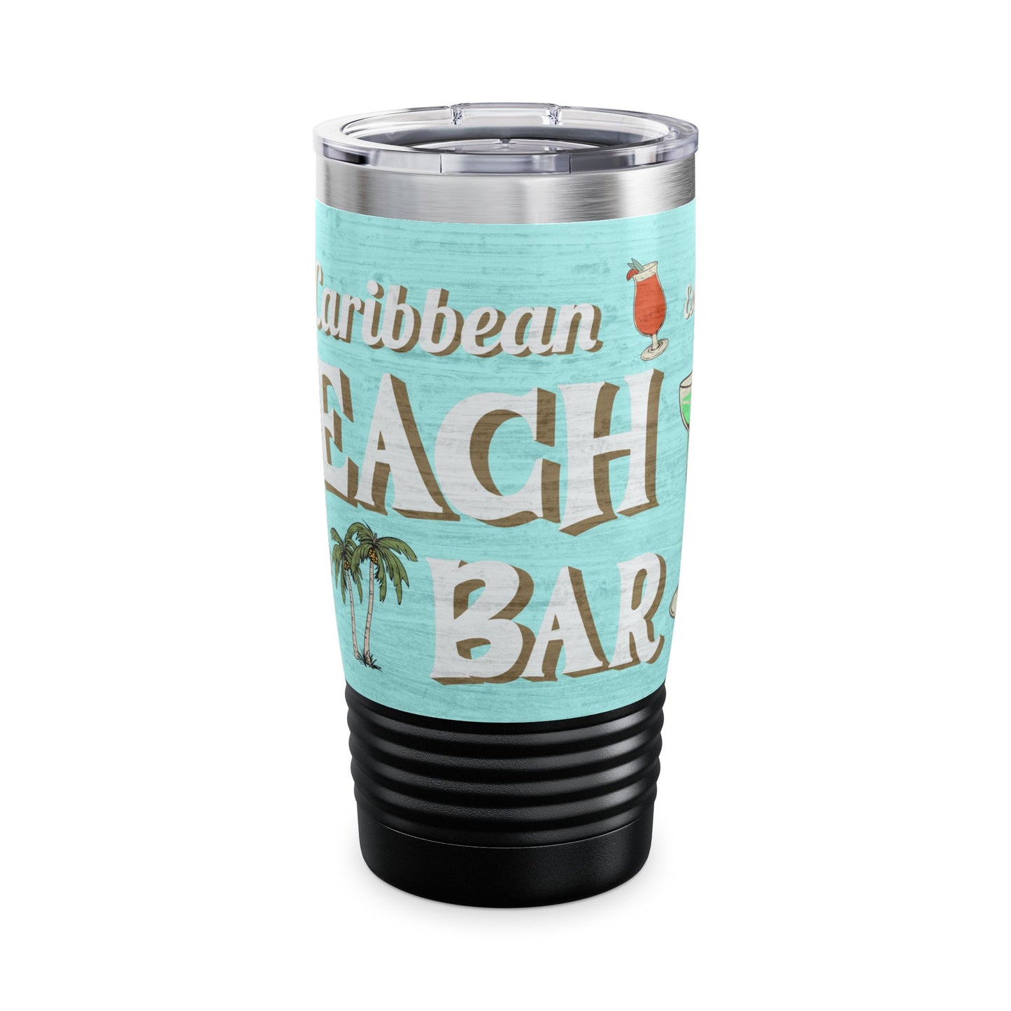Caribbean Beach Bar Ringneck Tumbler, 20oz by Caribbean Rays