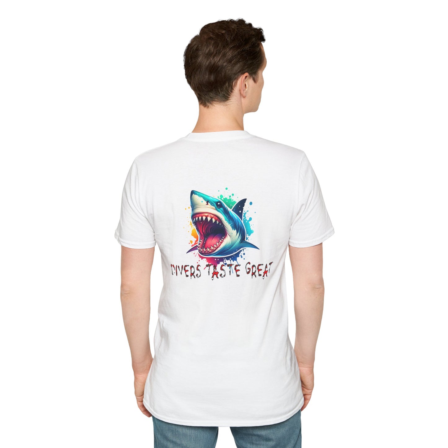 Diver's Taste Great Unisex Softstyle T-Shirt - Fun Fishing Tee