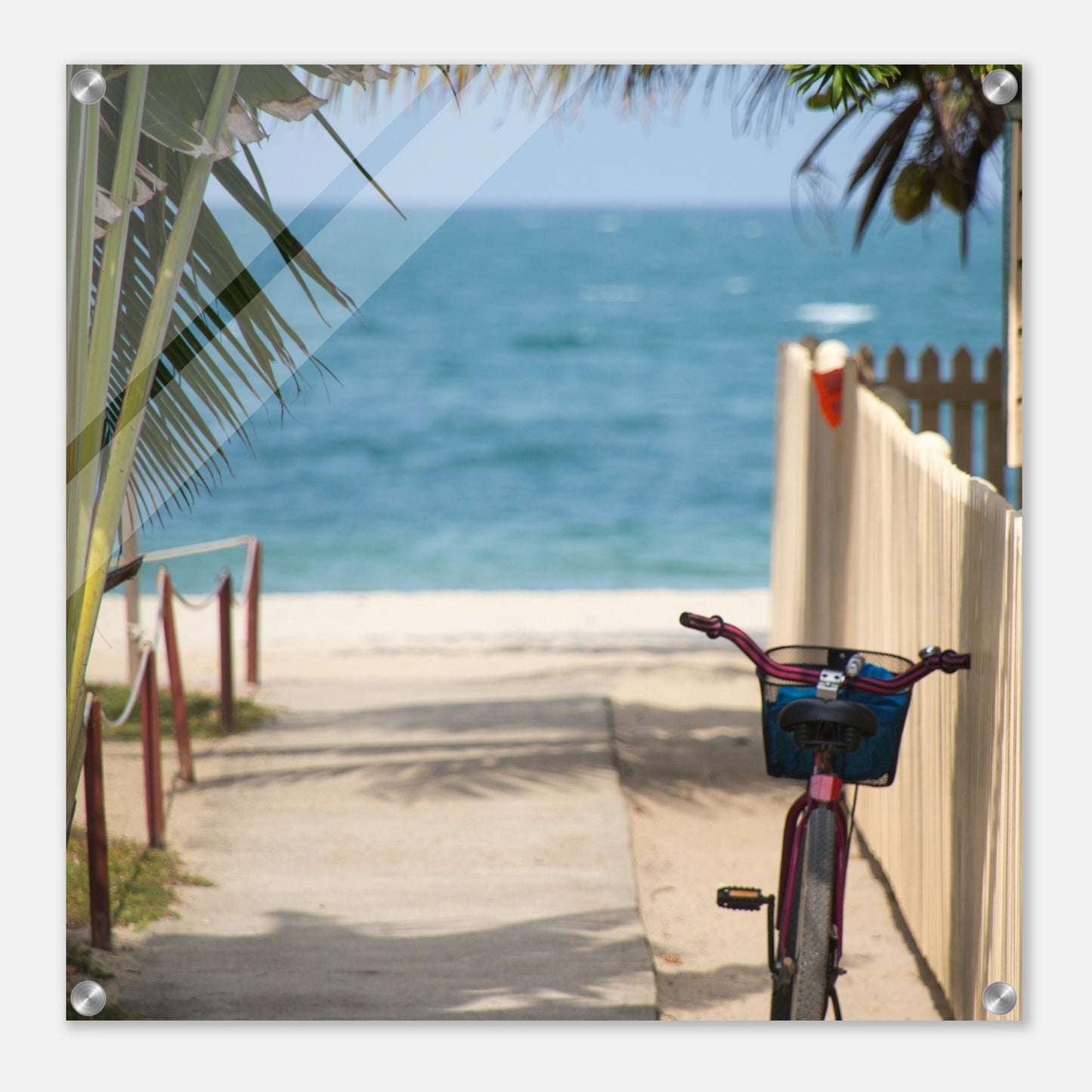 Living in Paradise Acrylic Print at Caribbean Rays