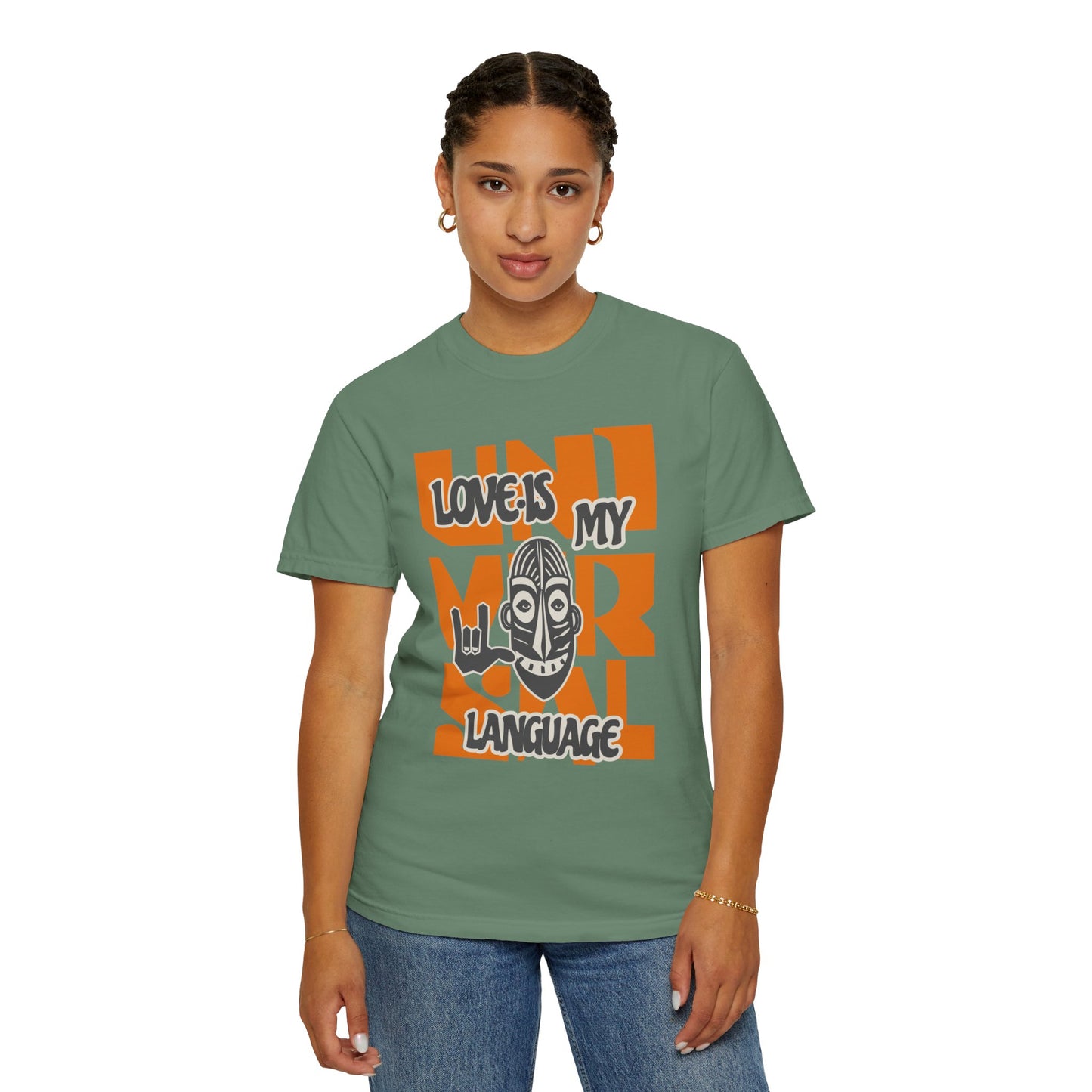 Love Is My Language Tee, Comfort-Colors Unisex T-Shirt
