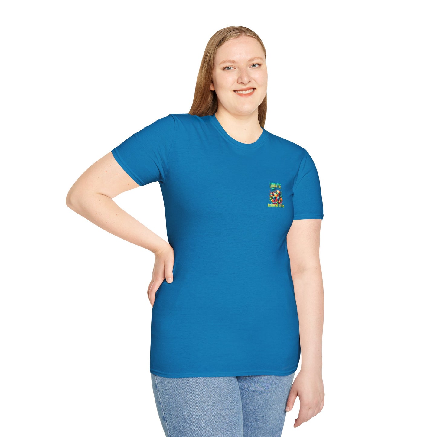 Living the Island Life Unisex Softstyle T-Shirt