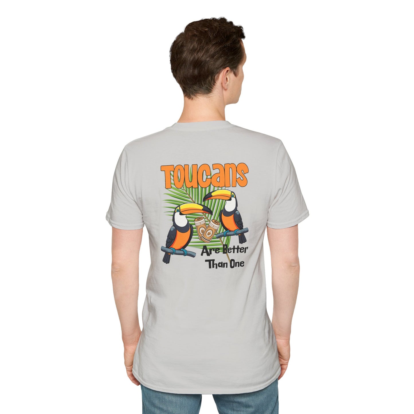 Toucans Are Better Than One Unisex Softstyle T-Shirt