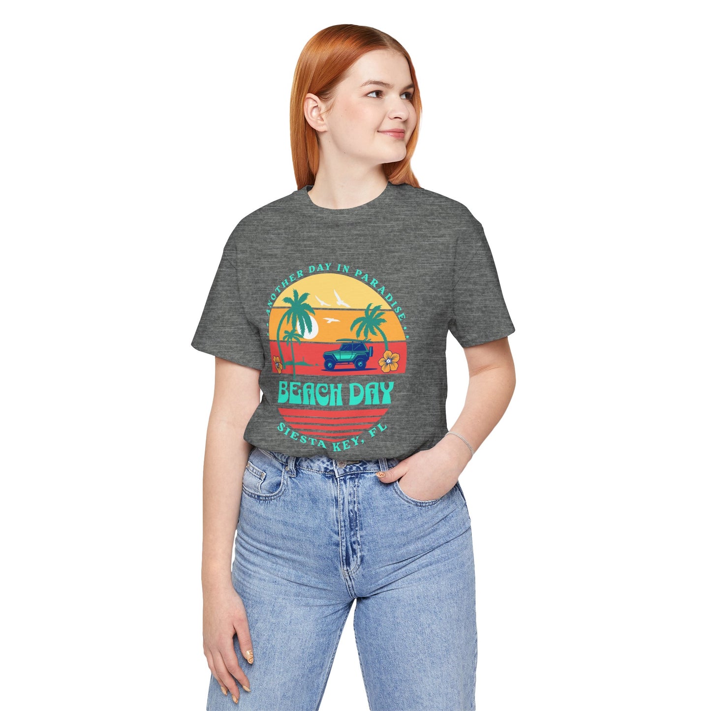 Beach Day in Paradise Unisex Short Sleeve T-Shirt