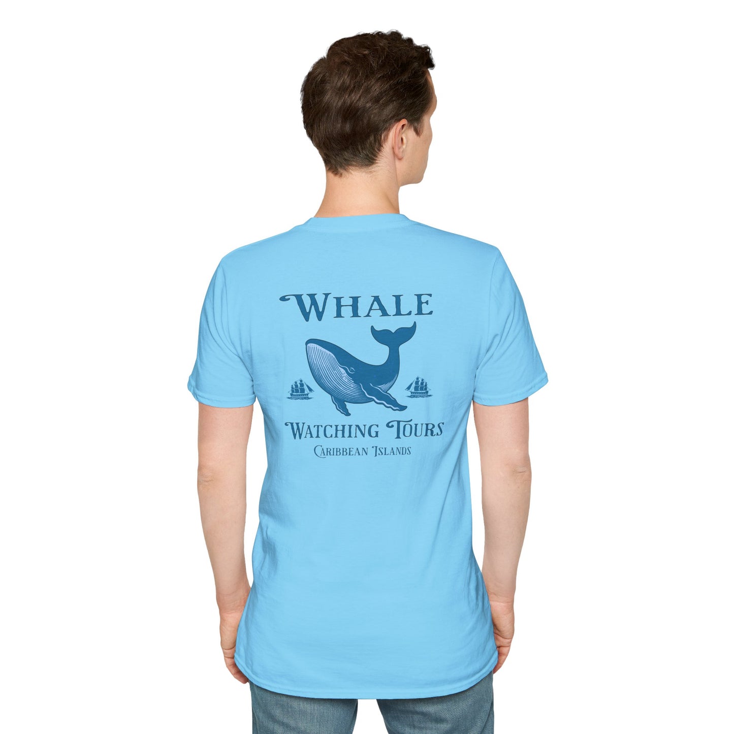 Whale Watching Tours Unisex Softstyle T-Shirt