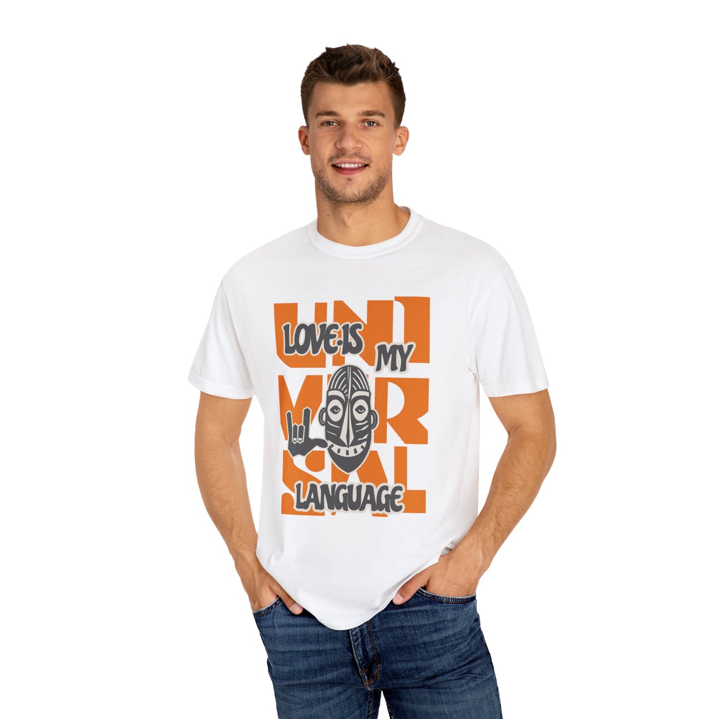 Love Is My Language Tee, Comfort-Colors Unisex T-Shirt