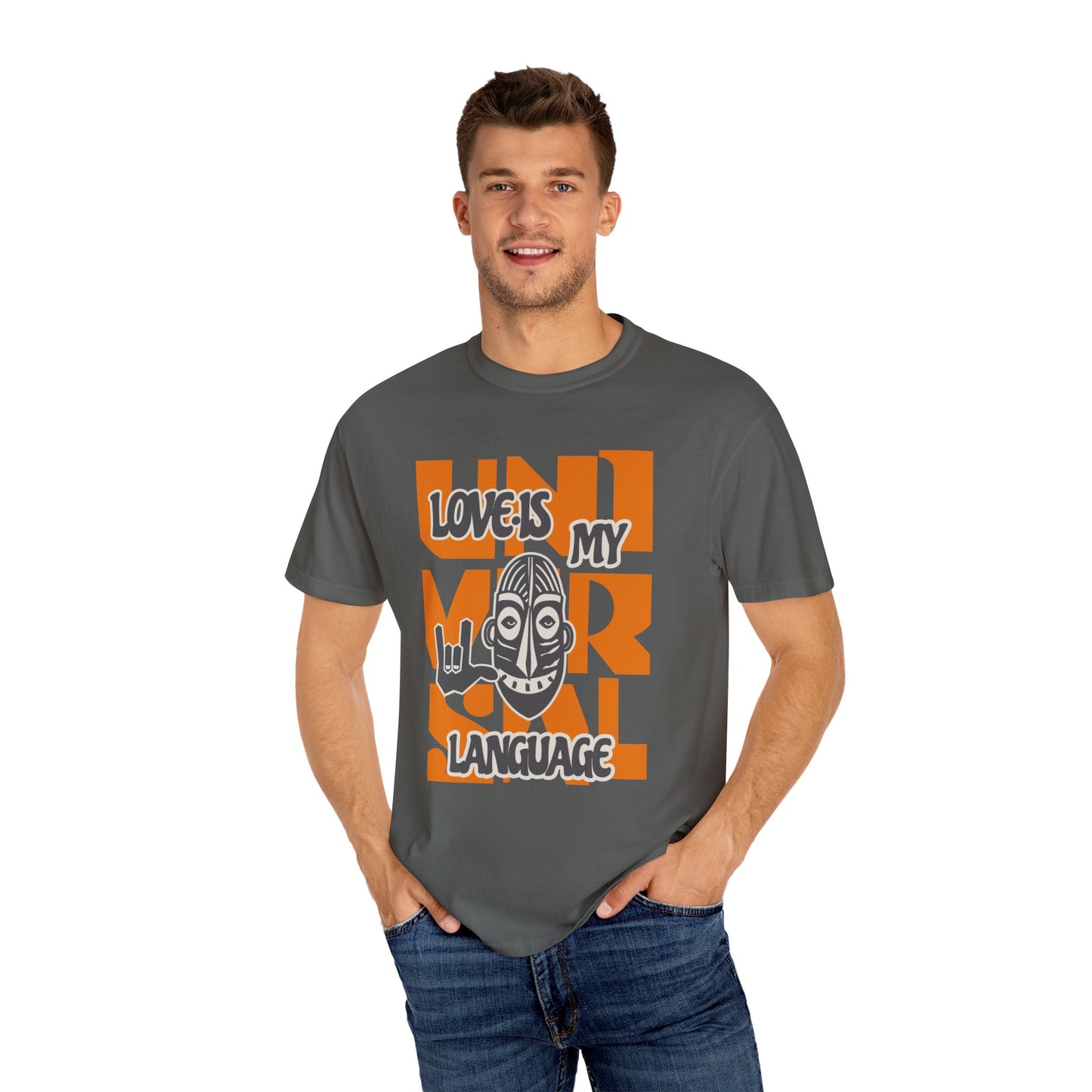 Love Is My Language Tee, Comfort-Colors Unisex T-Shirt