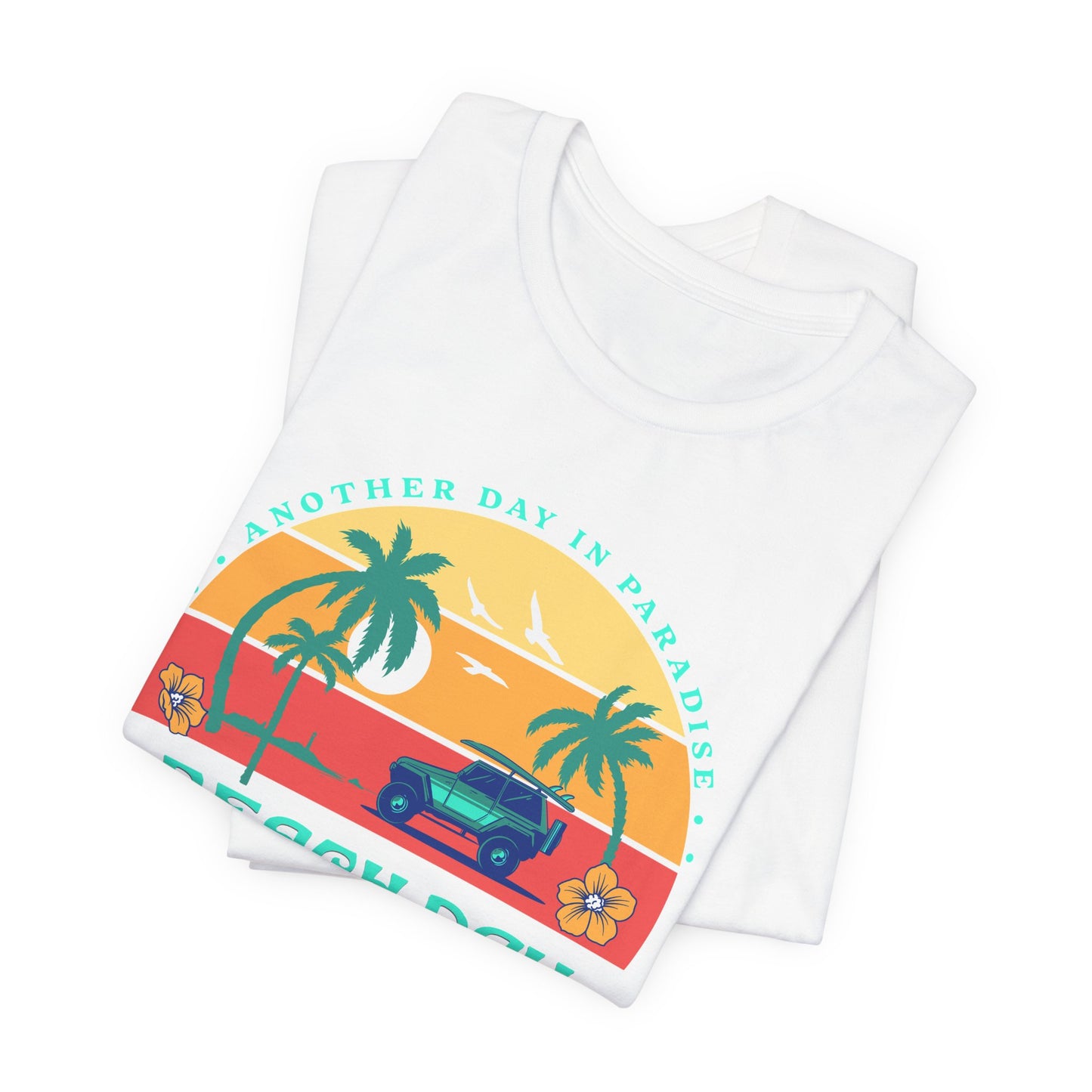Beach Day in Paradise Unisex Short Sleeve T-Shirt