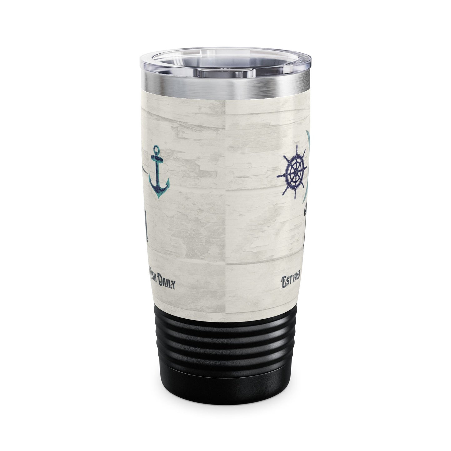 Lazy Fisherman Bar & Grill Ringneck Tumbler, 20oz on Caribbean Rays