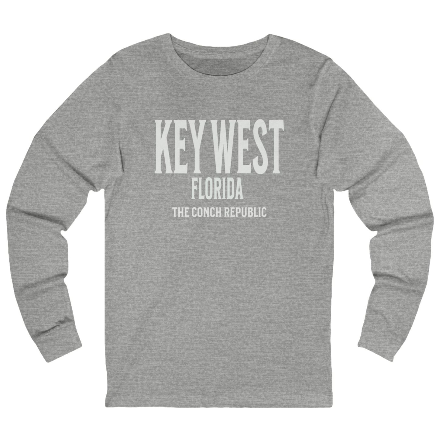 Key West Unisex Jersey Long Sleeve Tee at Caribbean Rays