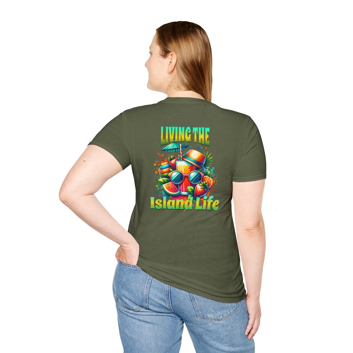 Living the Island Life Unisex Softstyle T-Shirt
