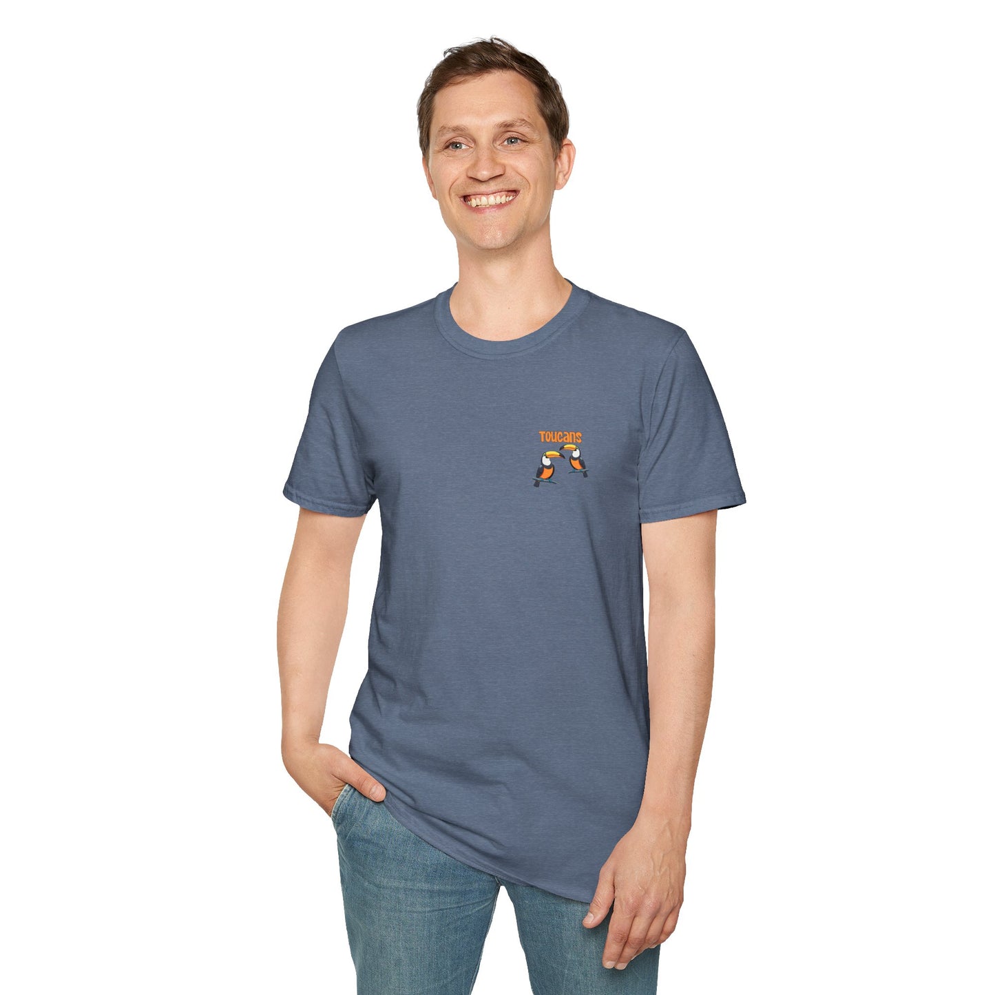 Toucans Are Better Than One Unisex Softstyle T-Shirt