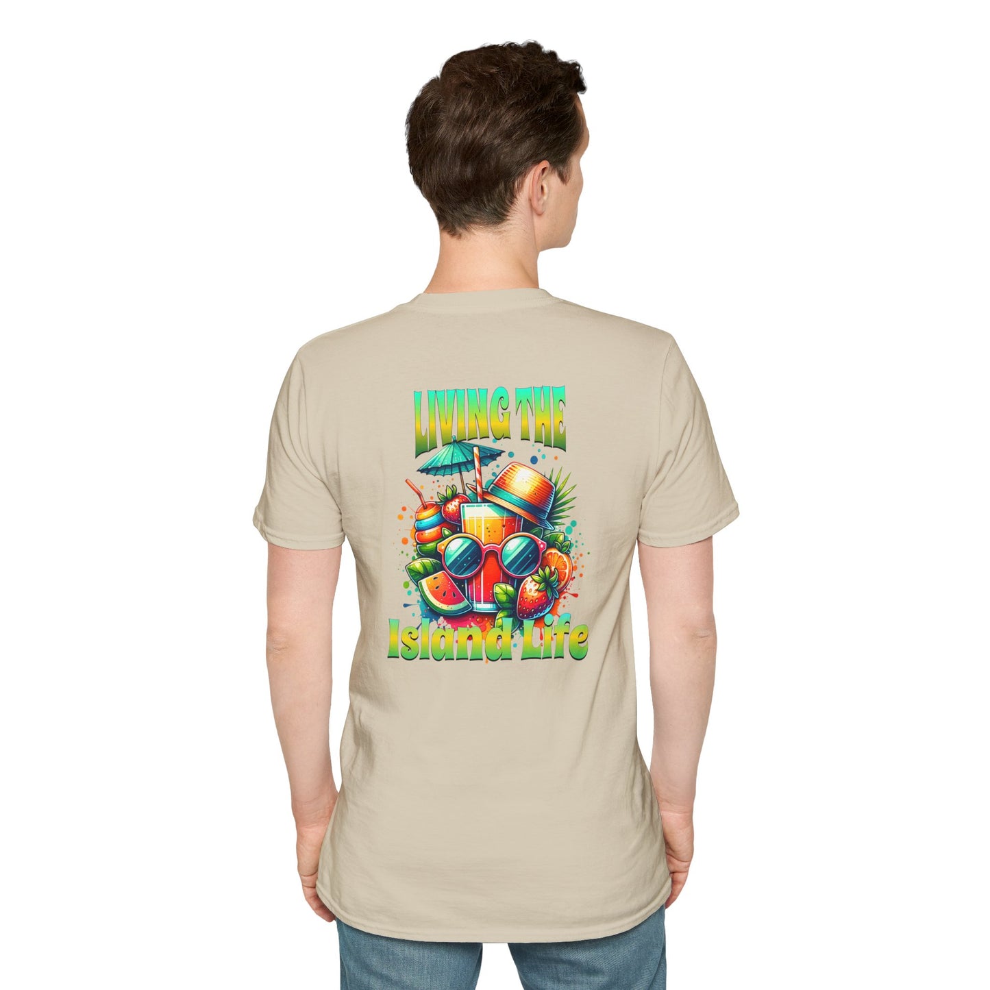 Living the Island Life Unisex Softstyle T-Shirt