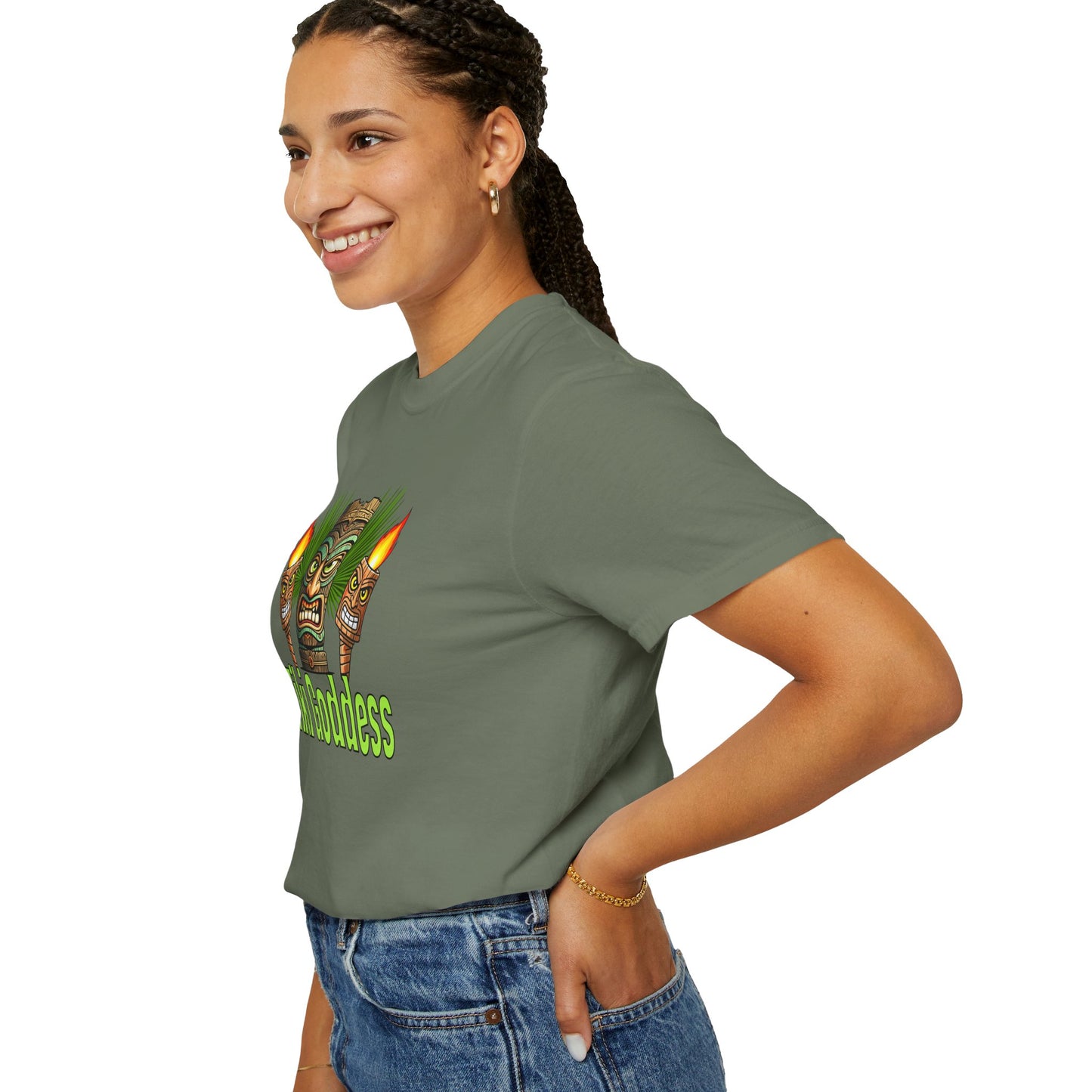 Resort Collection Tiki Goddess Unisex Garment-Dyed T-shirt