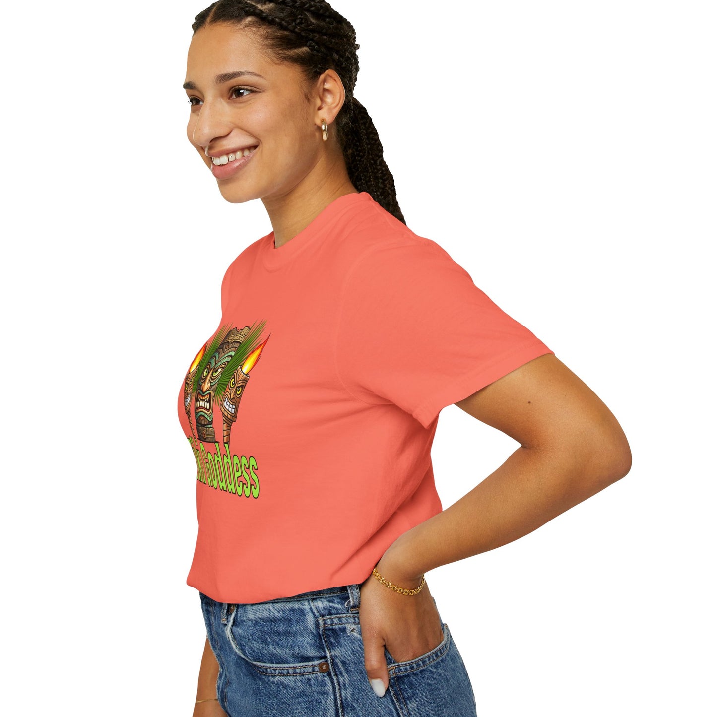 Resort Collection Tiki Goddess Unisex Garment-Dyed T-shirt