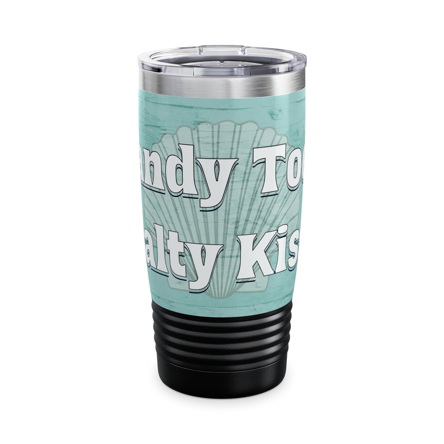 Sandy Toes & Salty Kisses Ringneck Tumbler, 20oz