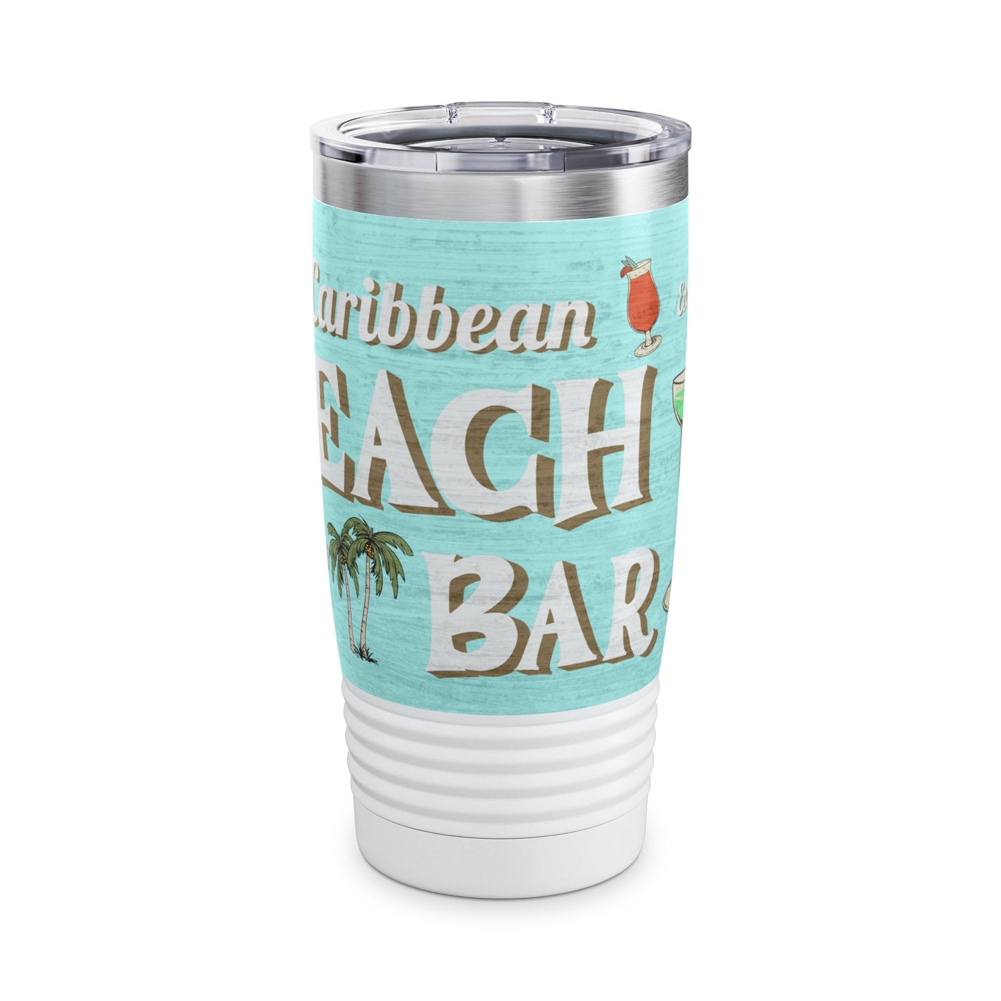 Caribbean Beach Bar Ringneck Tumbler, 20oz at Caribbean Rays