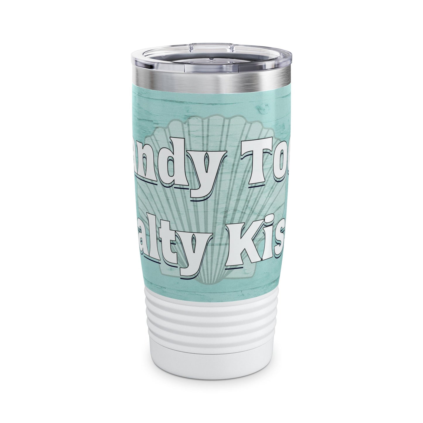 Sandy Toes & Salty Kisses Ringneck Tumbler, 20oz