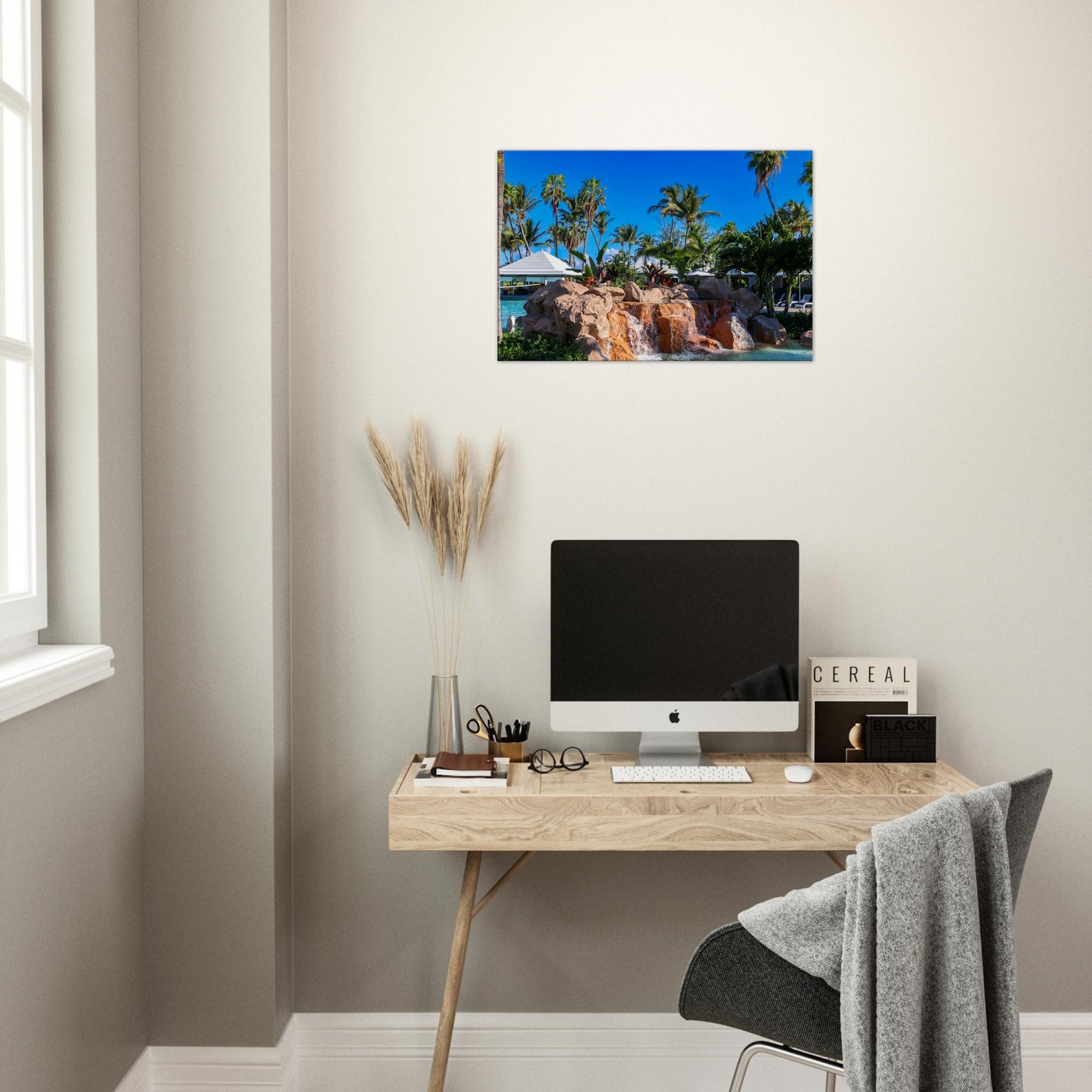 Paradise Resort Canvas Wall Print - by Caribbean Rays