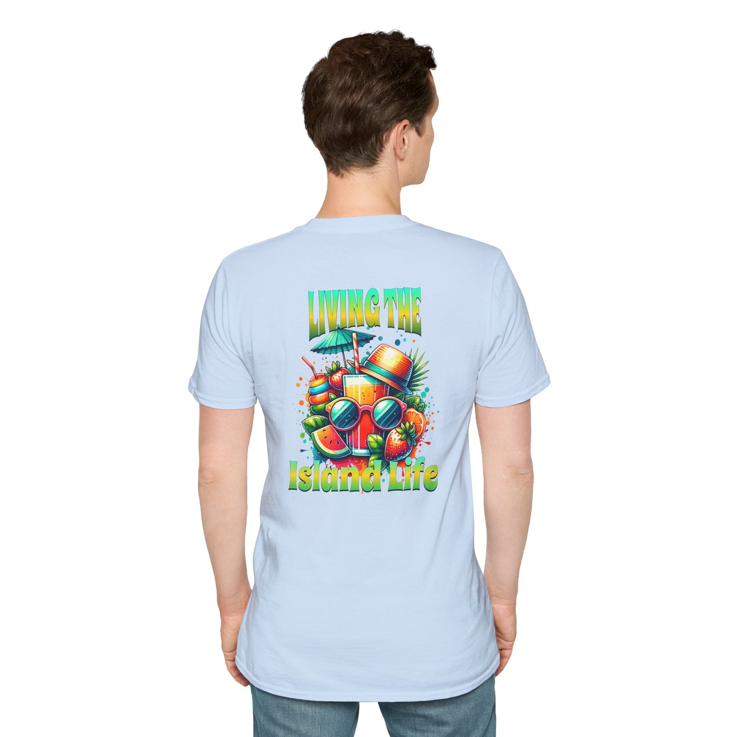 Living the Island Life Unisex Softstyle T-Shirt