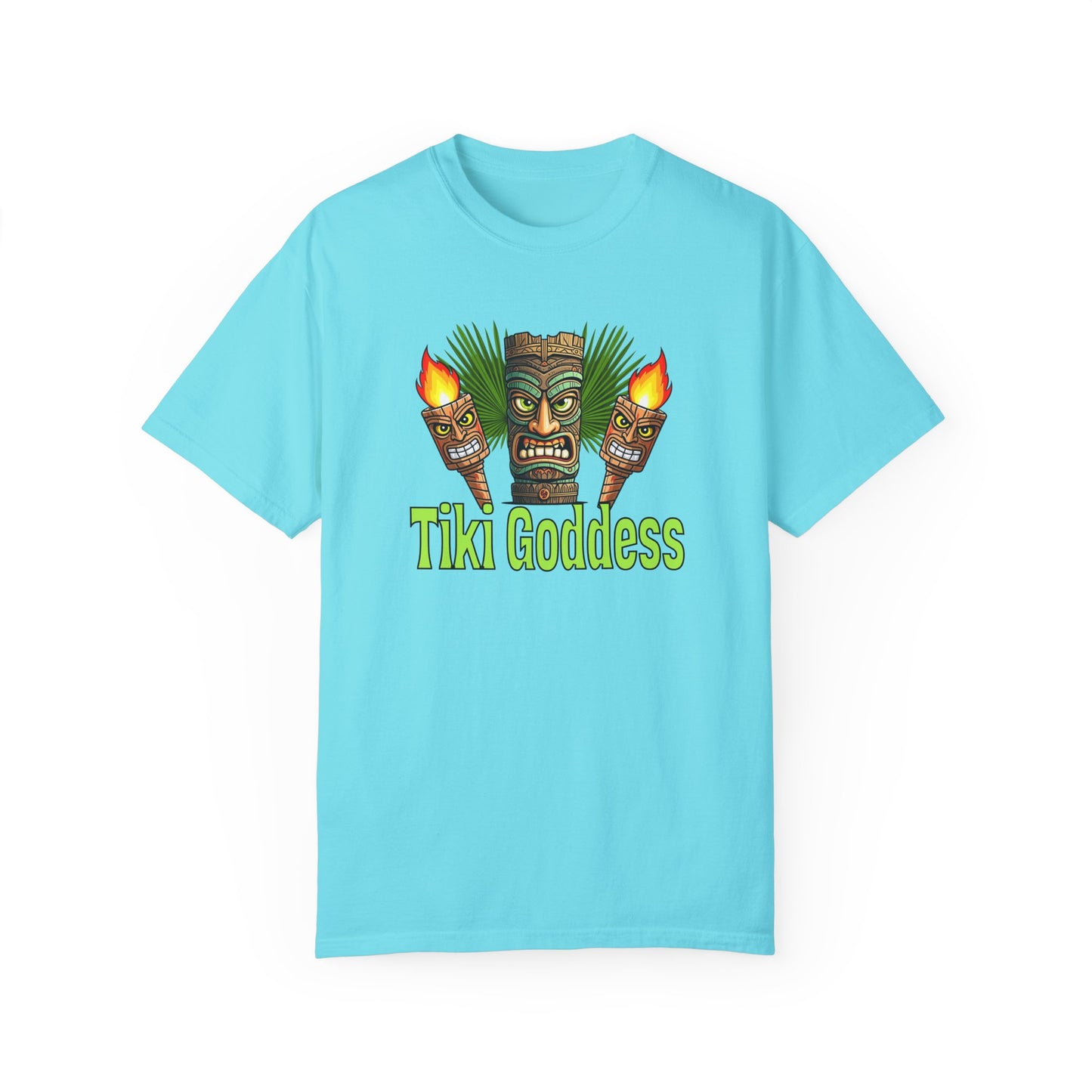 Resort Collection Tiki Goddess Unisex Garment-Dyed T-shirt