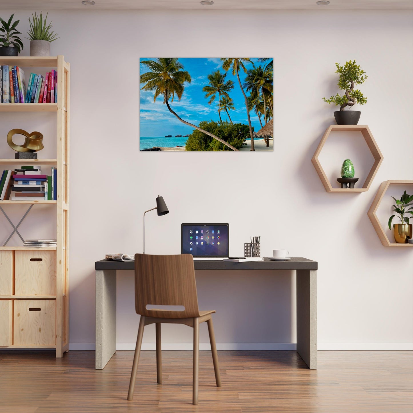 Tropical Resort Getaway Canvas Wall Prints by Caribbean Ra