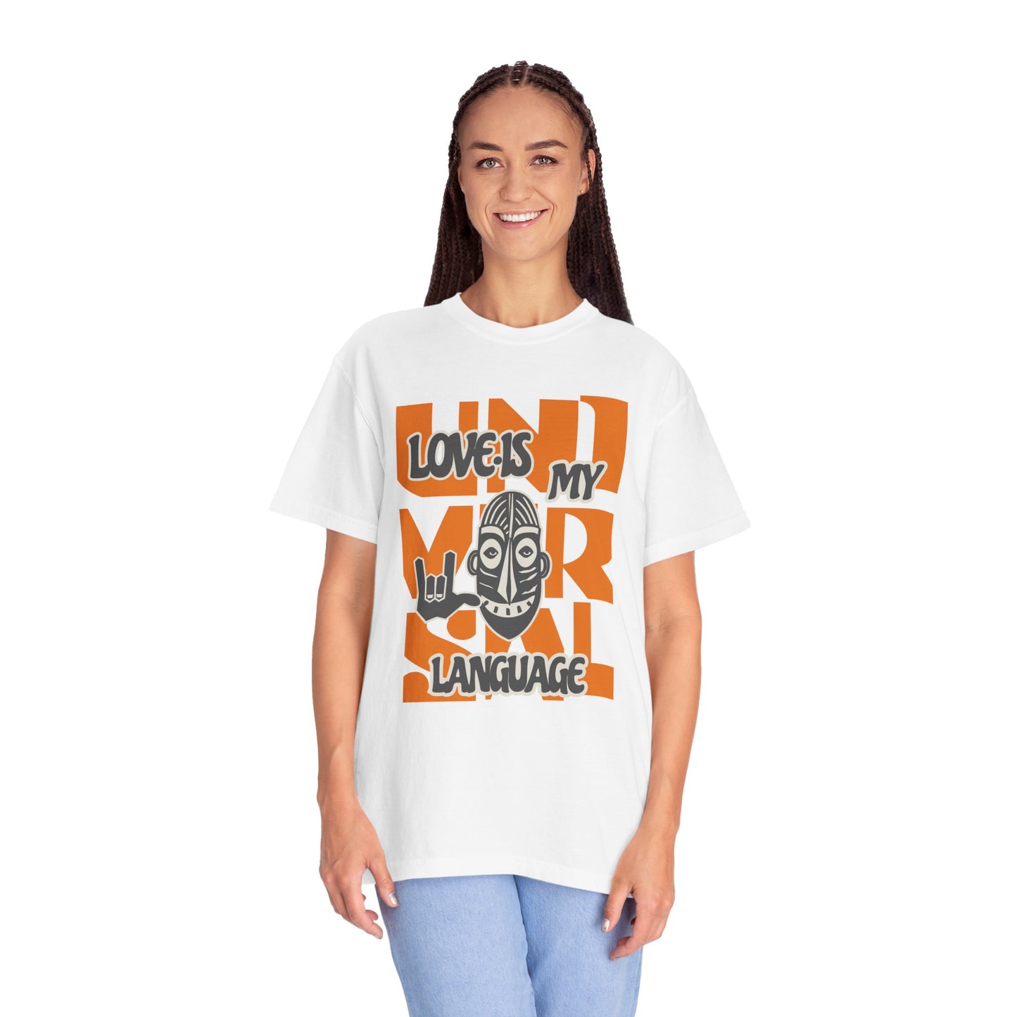 Love Is My Language Tee, Comfort-Colors Unisex T-Shirt