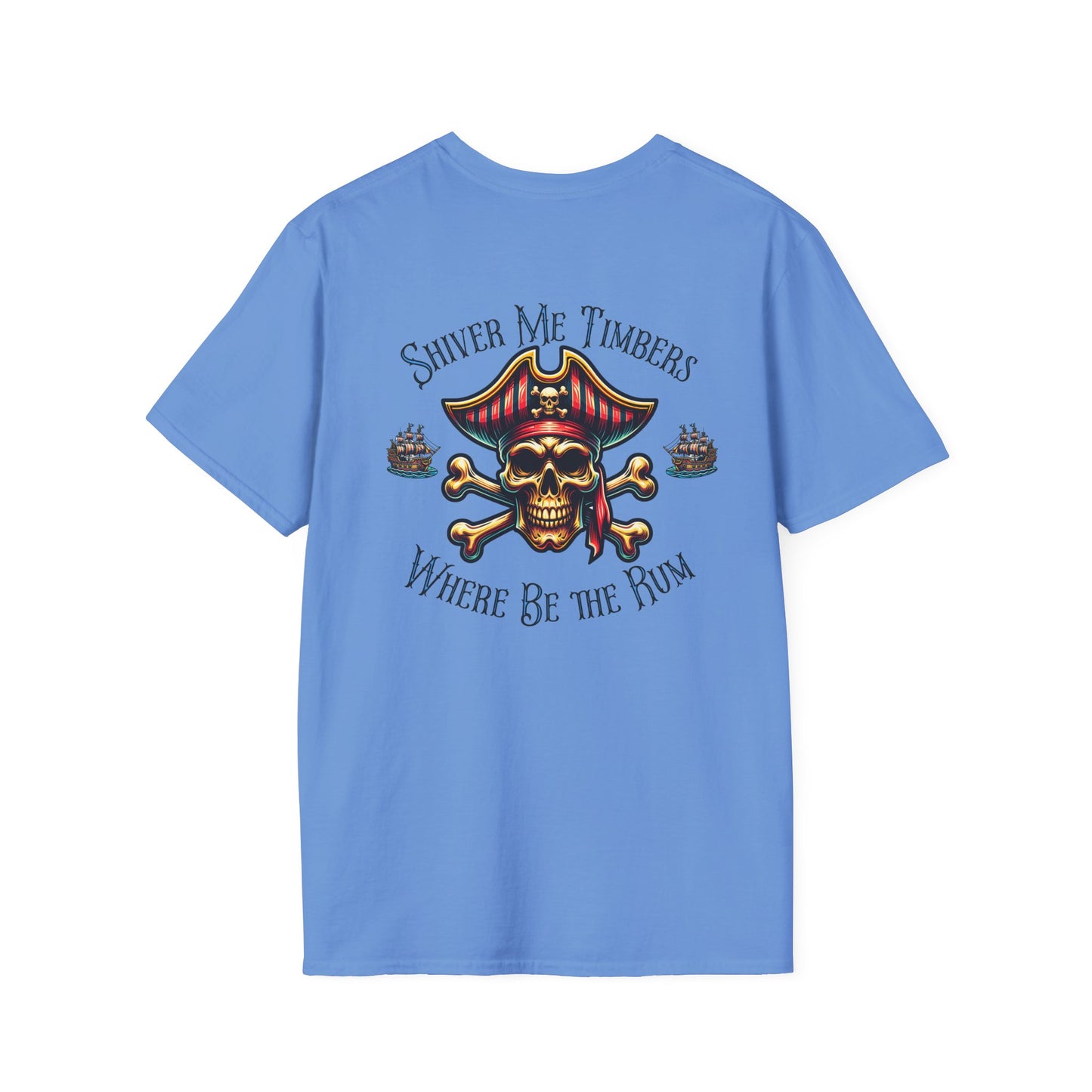 Shiver Me Timbers Unisex Softstyle T-Shirt - Caribbean Rays