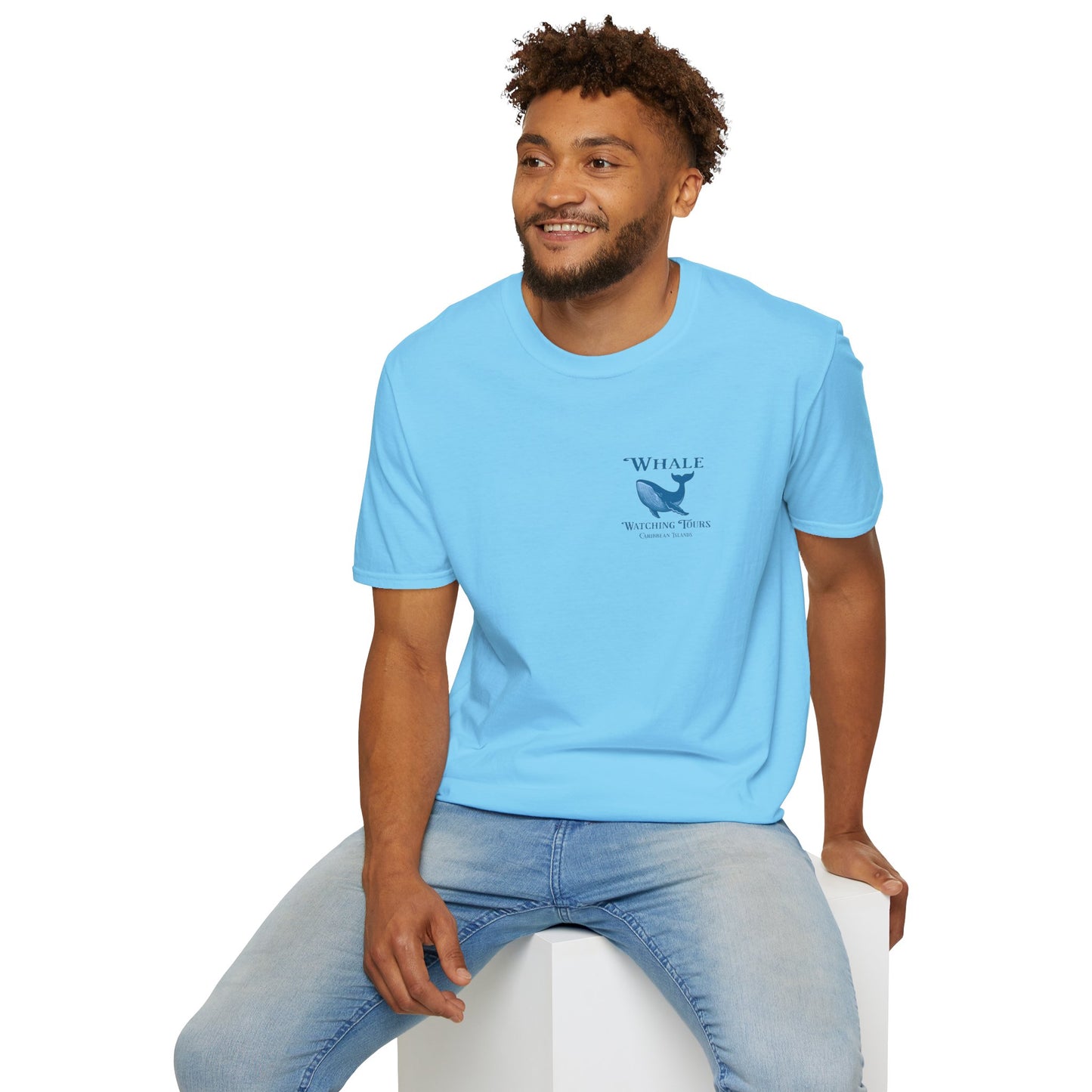 Whale Watching Tours Unisex Softstyle T-Shirt