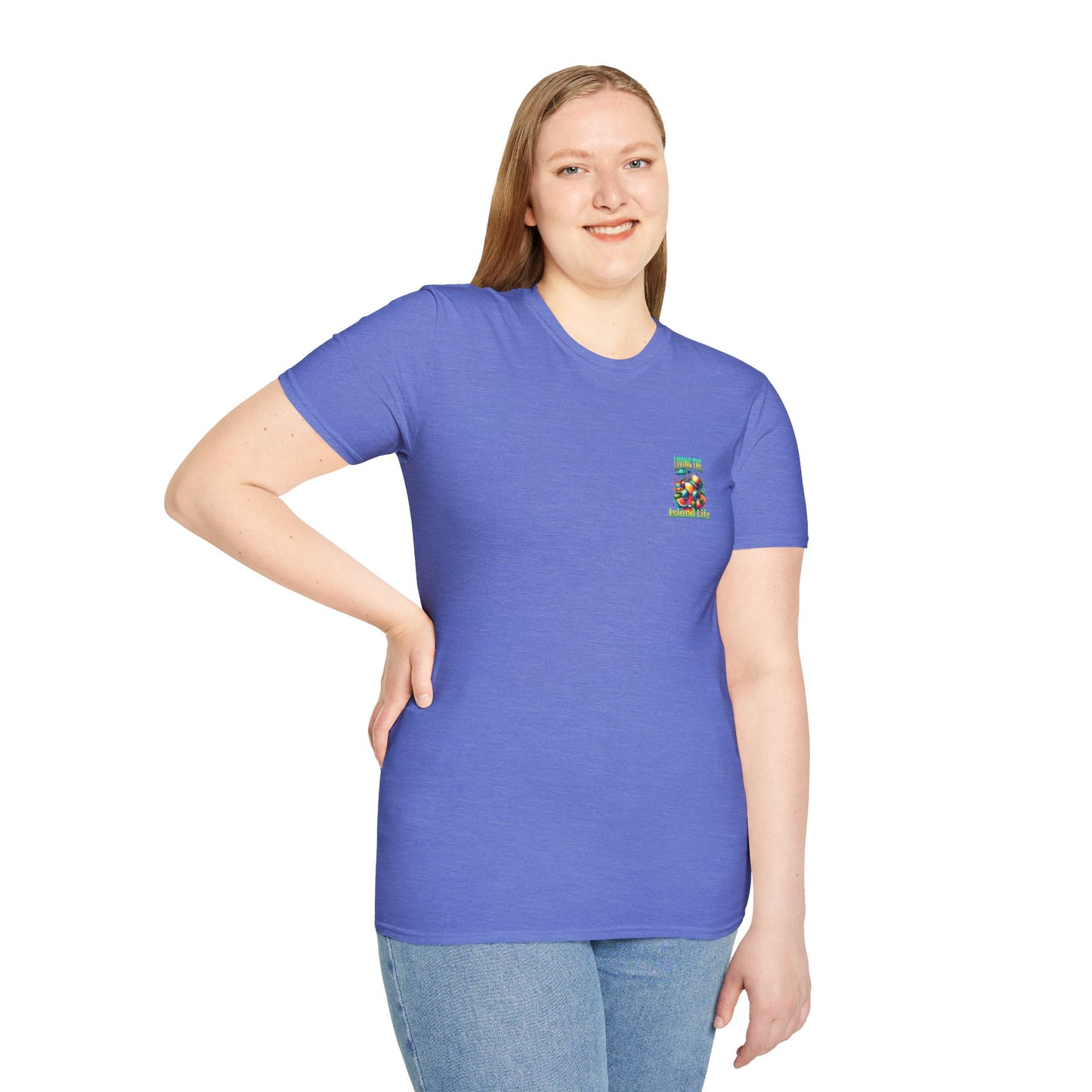 Living the Island Life Unisex Softstyle T-Shirt