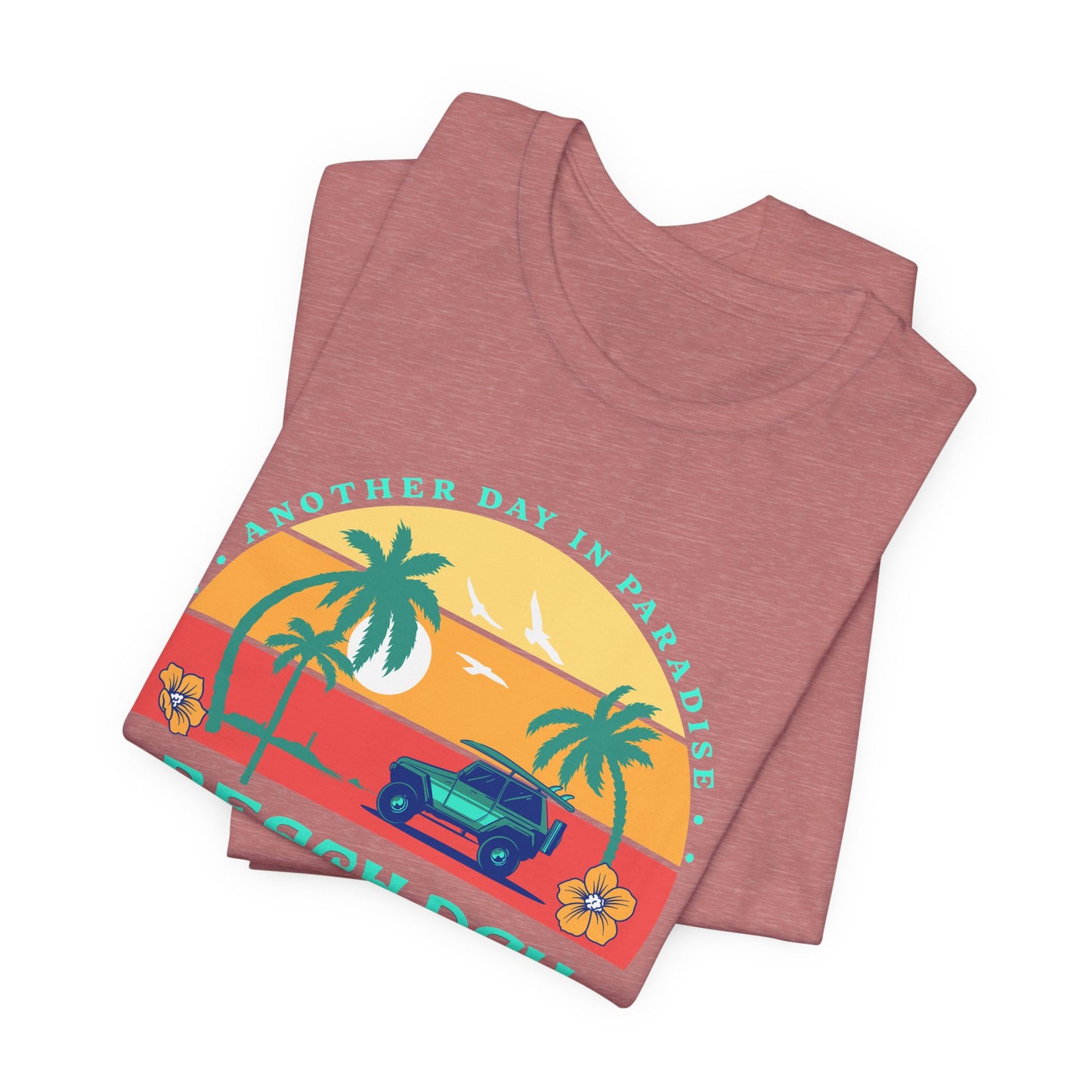 Beach Day in Paradise Unisex Short Sleeve T-Shirt