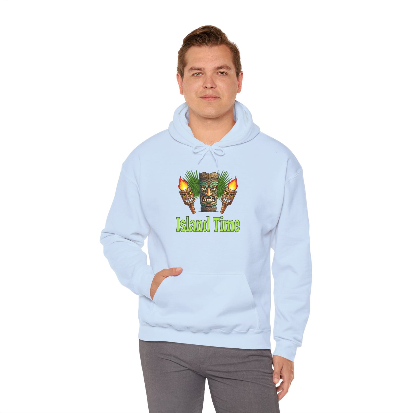Tropical Island Time Hoodie for Relaxed Vibes