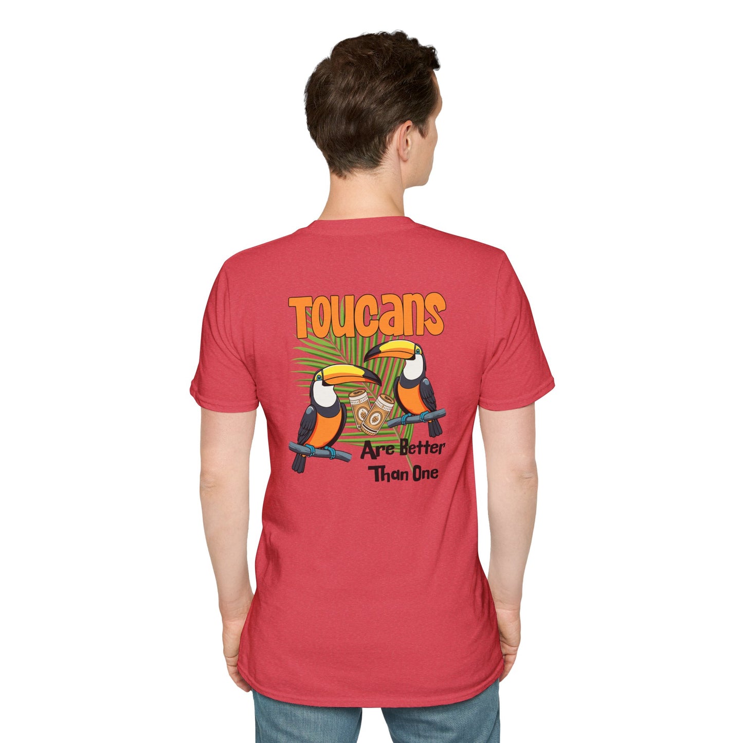 Toucans Are Better Than One Unisex Softstyle T-Shirt