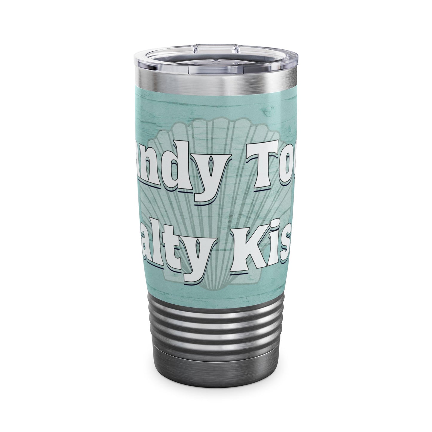 Sandy Toes & Salty Kisses Ringneck Tumbler, 20oz