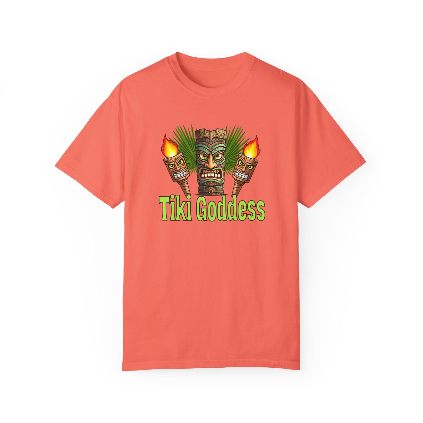 Resort Collection Tiki Goddess Unisex Garment-Dyed T-shirt