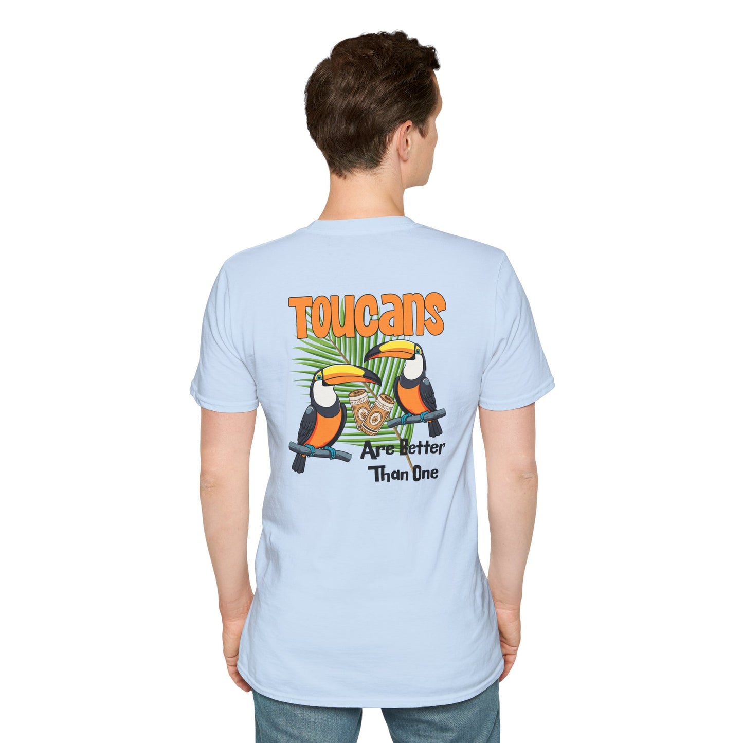 Toucans Are Better Than One Unisex Softstyle T-Shirt