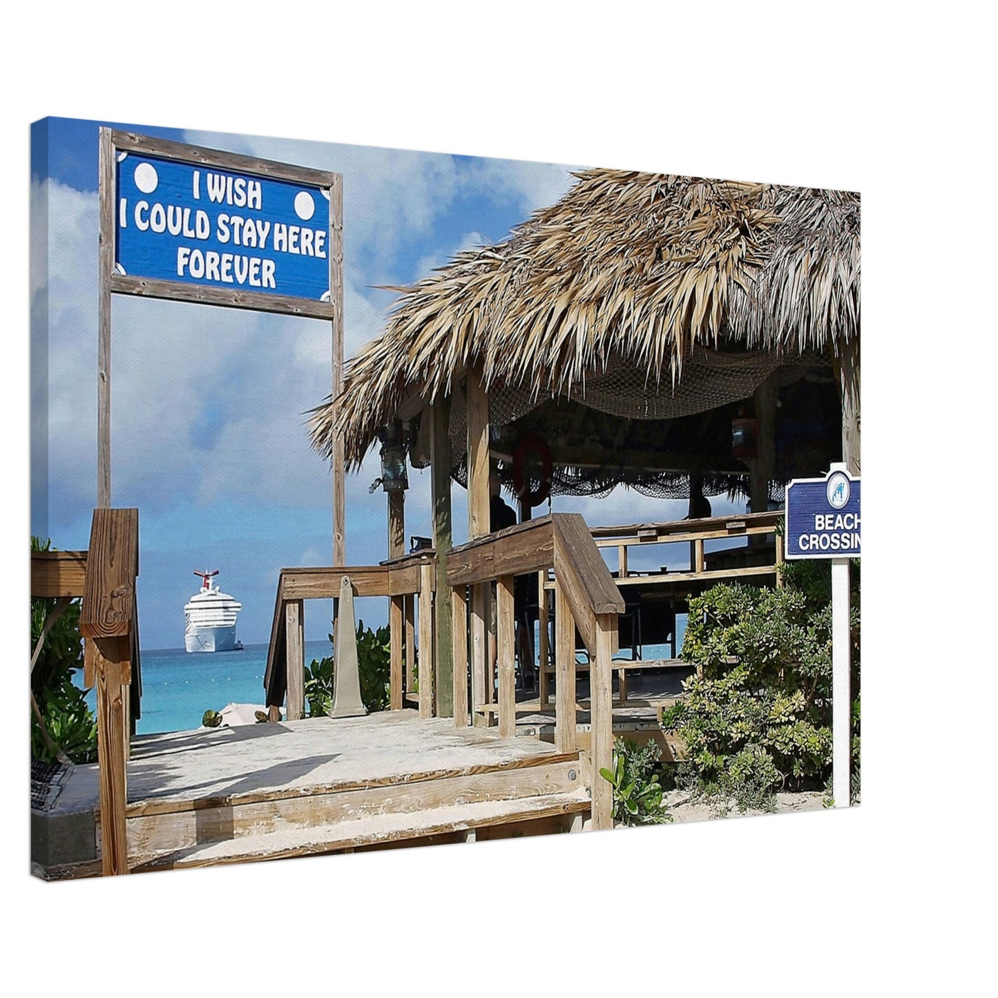 Caribbean Wish Canvas Wall Print Caribbean Rays