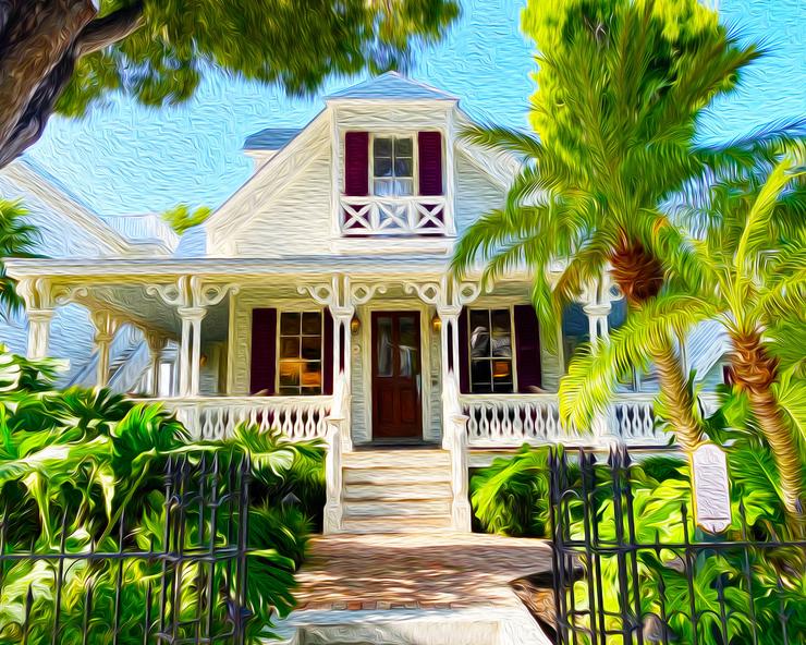 20x16 High Front Canvas Giclee Print Wall Art by Caribbean Rays