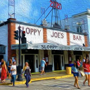 Joe's NYE 2020 Canvas Giclee Print Wall Art by Caribbean Rays