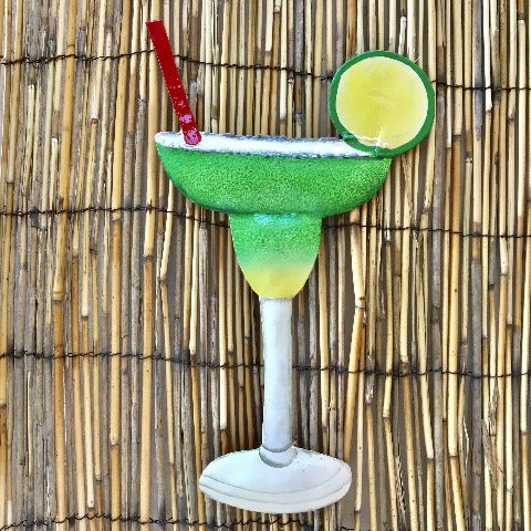 Metal Margarita Tropical Drink Wall Accent. Tiki Decor, Tiki Bar