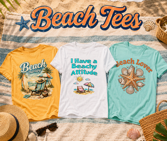 Bring the Beach Vibe Wherever You Go with Caribbean Rays Beach Tees