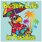 Beach Life in Paradise Aluminum Wall  Print at Caribbean Rays  