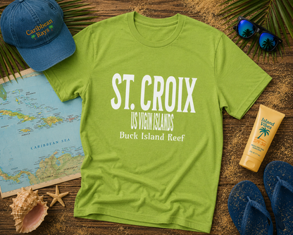 Island Collection St. Croix Unisex Heavy Cotton Tee